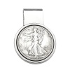 Dolan Bullock Walking Liberty Coin Money Clip in Sterling Silver