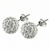 Beautiful 925 Sterling Silver Ball Stud Sterling Silver Stud Earrings 6mm Each Size By U-Beauty