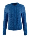 Polo Ralph Lauren Women's Aran-Knit Crewneck Sweater