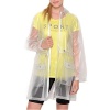 Isaac Mizrahi Sport Transparent Anorak Rain Jacket