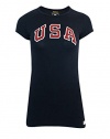 Ralph Lauren Girls Team USA Graphic T Shirt Dress