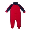 Ralph Lauren Baby Baby Boy's Rugby Jersey Shawl Collar Coverall (Infant) RL 2000 Red Baby One Piece 6 mos