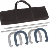 Pro Horseshoe Set - Powder Coated Steel with Carry Case by Trademark Innovations