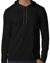 Yoga Clothing For You Mens Lightweight Cotton Hoodie Tee Shirt