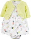 Carter's Baby Girls Dress Sets 126g282, Yellow, 12 Months