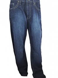 Royal Premium Men's Slim Straight Denim Jeans Wash Valley,36X32