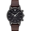 Emporio Armani Men's AR1919 Dress Brown Leather Watch