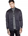 GUESS Men's Logan Quilted Bomber Jacket
