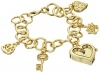 XOXO Women's XO7032 Gold Mirror Dial Gold-tone Charm Watch