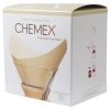 Chemex Bonded Unbleached Pre-folded Square Coffee Filters, 100 Count