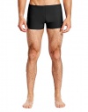 Baleaf Men's PBT Durable Solid Square Leg Training Racing Swimsuit