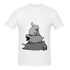 Hippo Totem Mens Crew Neck Graphic Shirt