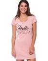 WallFlower Womens Super Soft Cotton Sleep Shirt Nightgown
