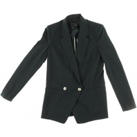 Theory Womens Notch Collar Long Sleeves Double-Breasted Suit Jacket