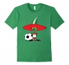 Futbol Mexicano Cartoon Chile Pique T-Shirt