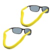 Chums Neoprene Floating Eyeglass and Sunglass Retainer / Strap, High Visibility Yellow (2 Pack)