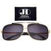 JHfair Square Aviator Fashion Mens Womens Sunglasses Brand Designer