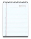 TOPS Docket Gold Project Planning Pad, 8-1/2 x 11-3/4 Inches, Wire Bound, White, Project Rule, 70 Sheets per Pad (99701)