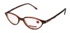 Foster Grant P4001 Womens/Ladies Designer Full-rim Spring Hinges Eyeglasses/Spectacles (49-16-140, Tortoise)