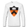 Men's Custom Princeton University Long Sleeve Round Neck T-Shirt