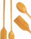 Neet Extra Long Wooden Spoon & Spatula (16 Inch) 100% Natural Acacia Wooden Cooking Utensils BMB-LNG16