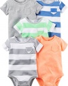Carter's Baby Boys Multi-Pk Bodysuits 126g626, Blank, 3 Months Baby