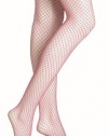 Hue Women's Fishnet Tight (M/L, Perfect Pink)