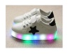 Children Shoes LED Light Kids Shoes with light Baby Boys Girls Lighting Sneakers Casual Children Sneakers (10.5, White)