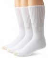 Gold Toe Men's Ultra Tec Crew Sock Three-Pack