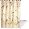 Birds And Blooms Floral Shower Curtain, Multi, Machine Washable