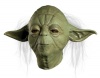 Star Wars Master Yoda Deluxe Adult Overhead Latex Mask, Green, One Size