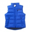RLX By Ralph Lauren Men Fashion Logo Down Jacket Vest (S, Blue)