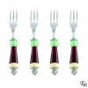 Lenox Holiday Gatherings Cocktail Forks Set of 4 New in Box