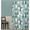 Maytex Owl Fabric Shower Curtain