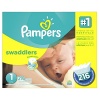Pampers Swaddlers Diapers Size 1, 216 Count