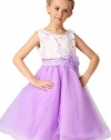 OMZIN Girls Dress Lace Princess Birthday Evening Party Dresses 3-10 Years