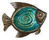 Regal Art &Gift Bronze Fish Wall Decor, 17-Inch