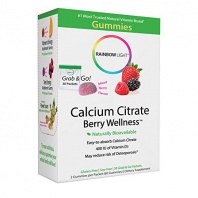 Rainbow Light Wellness Gummy, Calcium Citrate Berry, 30 Count