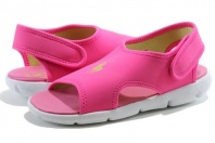 Polo Ralph Lauren Girl's Fashion Sandals Cove Shoes (2, Knockout Pink)