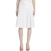 MICHAEL Michael Kors Womens Textured Knit A-Line Skirt White XL