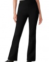 Women's Plus Size Tall Pants, Boot-Cut In Ponte Knit