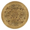 Safavieh Lyndhurst Collection LNH224A Traditional Paisley Beige and Multi Round Area Rug (7' Diameter)