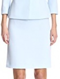 Tahari by ASL Women's Skirt Suit with Pearl Details, Crystal Blue, 10