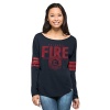 MLS Chicago Fire Women's '47 Courtside Long Sleeve Tee, Large, Fall Navy