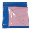 Blue - Pink Plastic Waterproof Protection Bed Sheet 90 X 200 cm (36 x 80 inch)