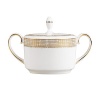 Wedgwood Gilded Weave Sugar Imperial, White