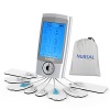 NURSAL Rechargeable Tens Unit with 16 Modes and 8 Pads Pulse Impulse Pain Relief Massager