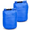 Imper 12L Dry Bag (2 Pack) Waterproof Ultra Light and Durable - PU and Silicone Treated Ripstop Nylon 2 Pack