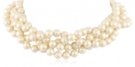 Carolee Picnic Pearls 4 Row Torsade Necklace, 20