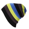 YCHY Unisex Striped Knit Hat Winter Beanie Cap Sport Long Warm Hat
